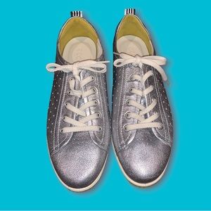 Silver Ecco Shoes